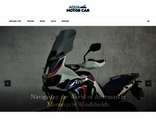 aqua-motorcar.com screenshot