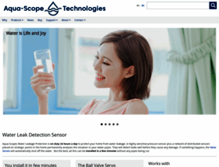 aqua-scope.com screenshot