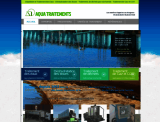 aqua-traitements.com screenshot