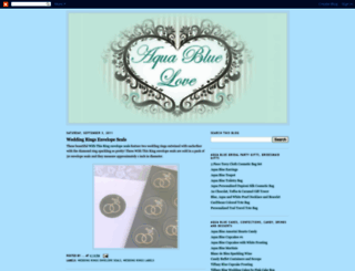 aqua-wedding-invitation.blogspot.com screenshot