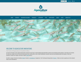 aquaafrica.co.za screenshot