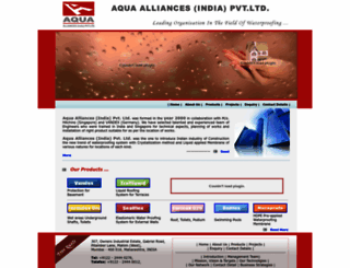 aquaalliances.net screenshot