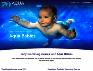 aquababies.co.uk screenshot