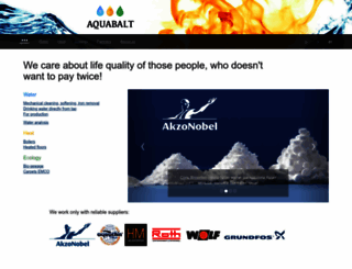aquabalt.com screenshot