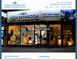 aquabathroom.com screenshot