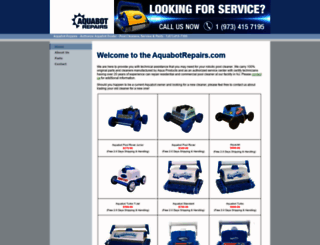 aquabotrepairs.com screenshot