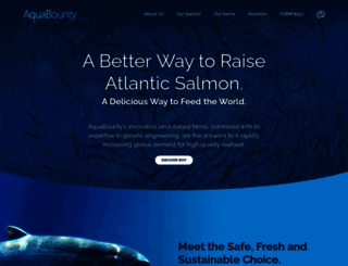 aquabounty.com screenshot