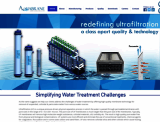 aquabrane.com screenshot
