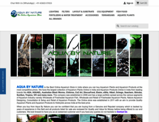 aquabynature-shop.com screenshot