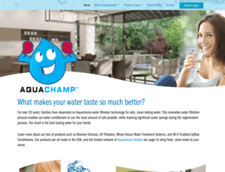 aquachamp.com screenshot