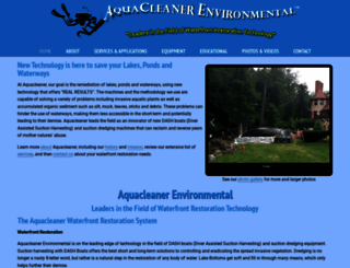 aquacleaner.com screenshot