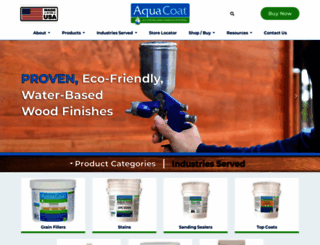 aquacoat.com screenshot