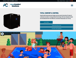 aquacomfort.com screenshot