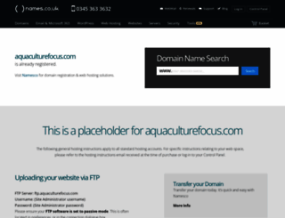 aquaculturefocus.com screenshot