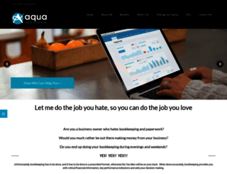 aquadigitalbookkeeping.tax screenshot
