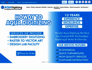 aquadigitizing.com screenshot