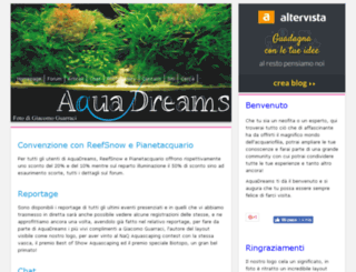 aquadreams.altervista.org screenshot