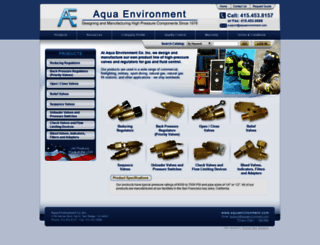 aquaenvironment.com screenshot