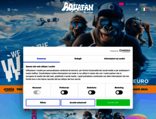 aquafan.it screenshot