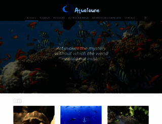 aquafaune.com screenshot