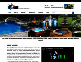 aquafill.com screenshot