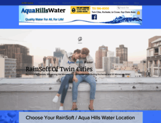 aquahillswater.com screenshot