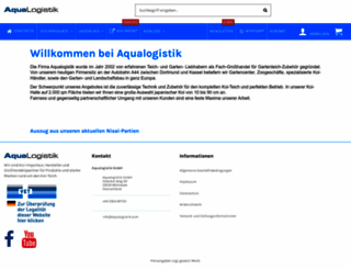 aqualogistik.com screenshot