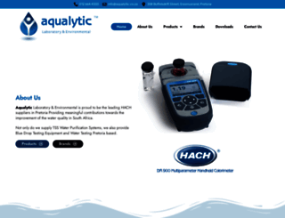 aqualytic.co.za screenshot