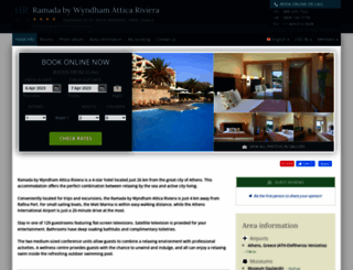 aquamarina-hotel-mati.h-rez.com screenshot