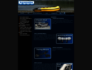 aquamarineboat.com screenshot