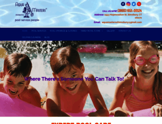 aquamasterspool.com screenshot