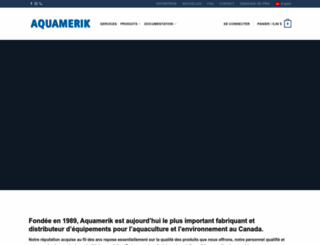 aquamerik.com screenshot