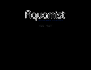 aquamist.co.uk screenshot