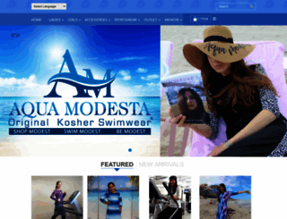 aquamodesta.com screenshot
