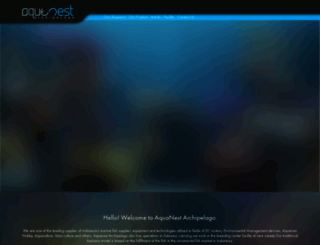 aquanest-archipelago.com screenshot
