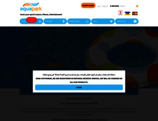 aquaparkbh.com screenshot