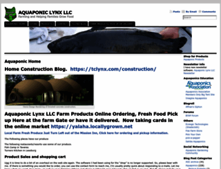 aquaponiclynx.com screenshot