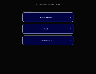 aquapurelab.com screenshot