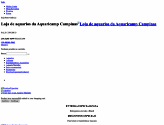 aquaricamp.com.br screenshot