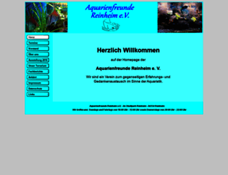 aquarienfreunde-reinheim.de screenshot