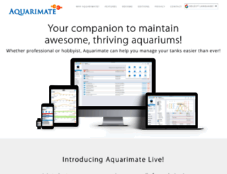 aquarimate.com screenshot