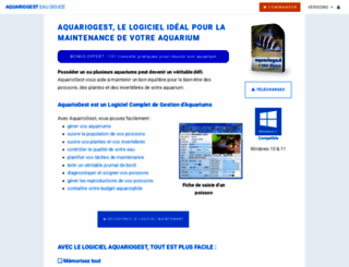aquariogest.com screenshot