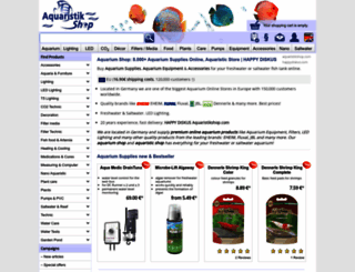 aquaristikshop.com screenshot