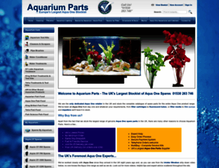 aquarium-parts.co.uk screenshot