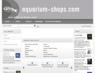 aquarium-shops.com screenshot