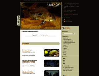 aquarium-webzine.com screenshot