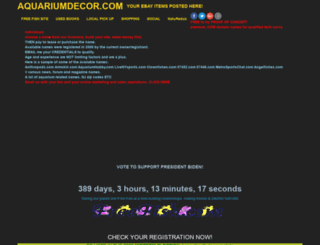 aquariumdecor.com screenshot