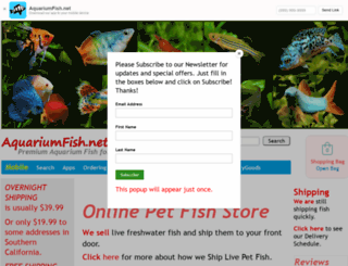 aquariumfish.net screenshot