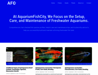 aquariumfishcity.com screenshot