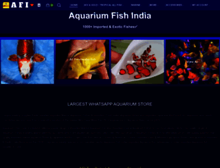 aquariumfishindia.com screenshot